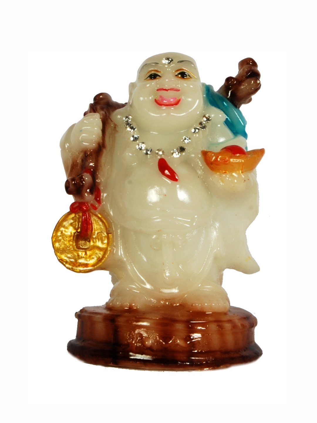 

Sigaram Multicoloured Figurine Showpiece, Multi