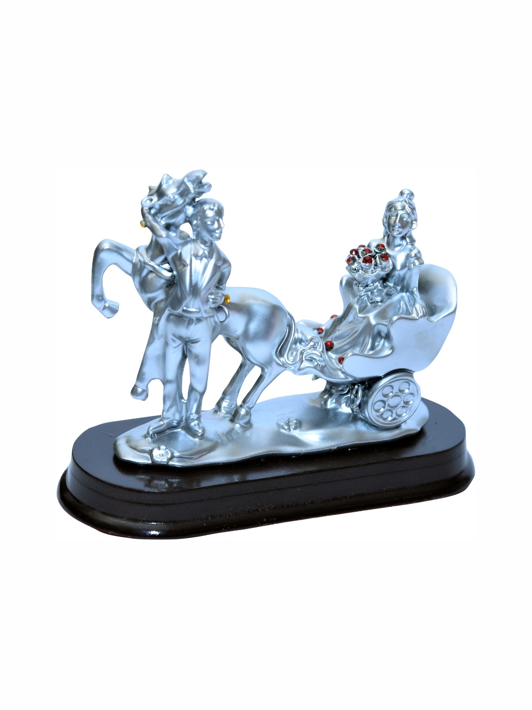 

Sigaram Silver-Toned Figurine Showpiece