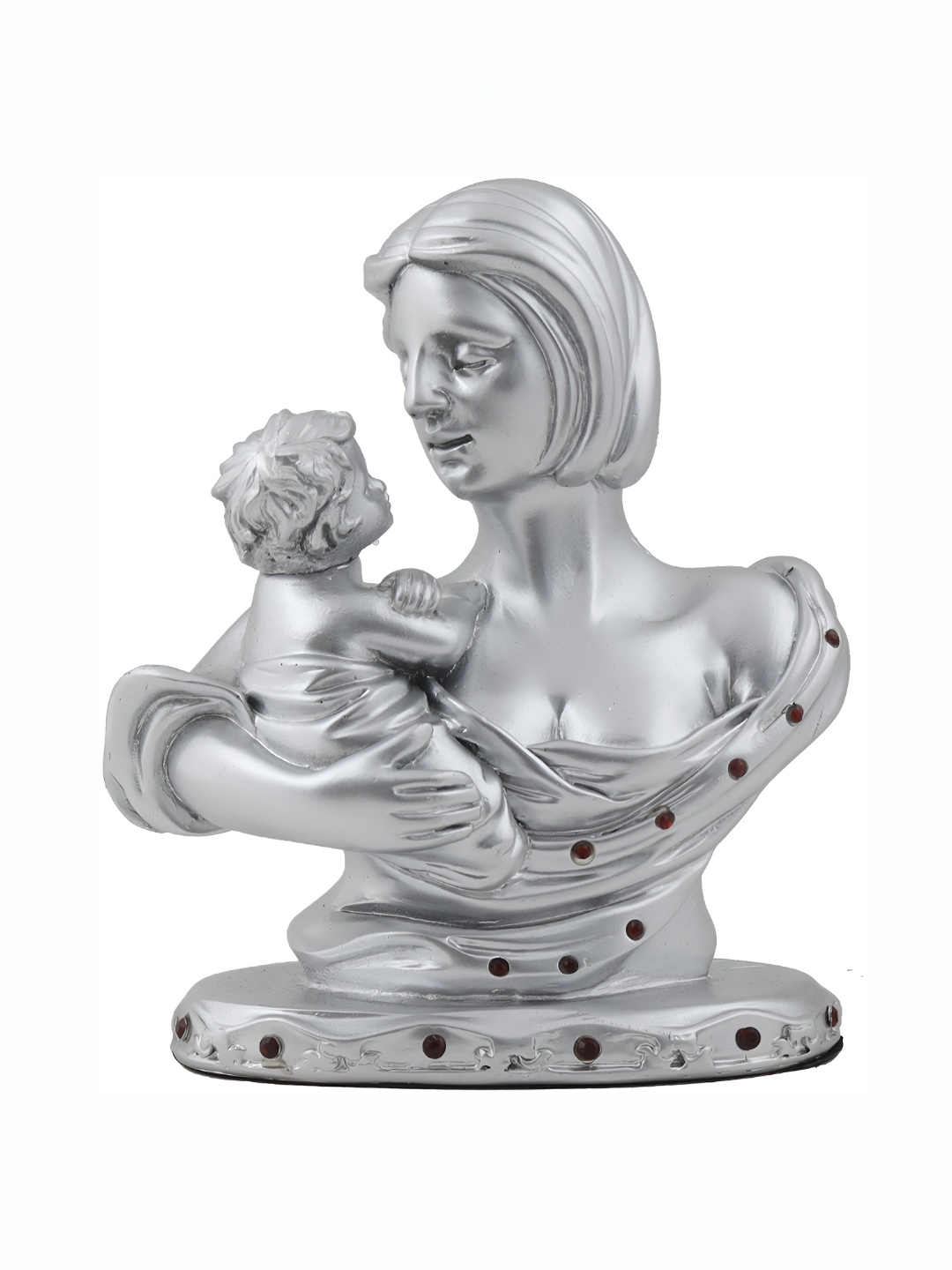 

Sigaram Silver-Toned Figurine Showpiece