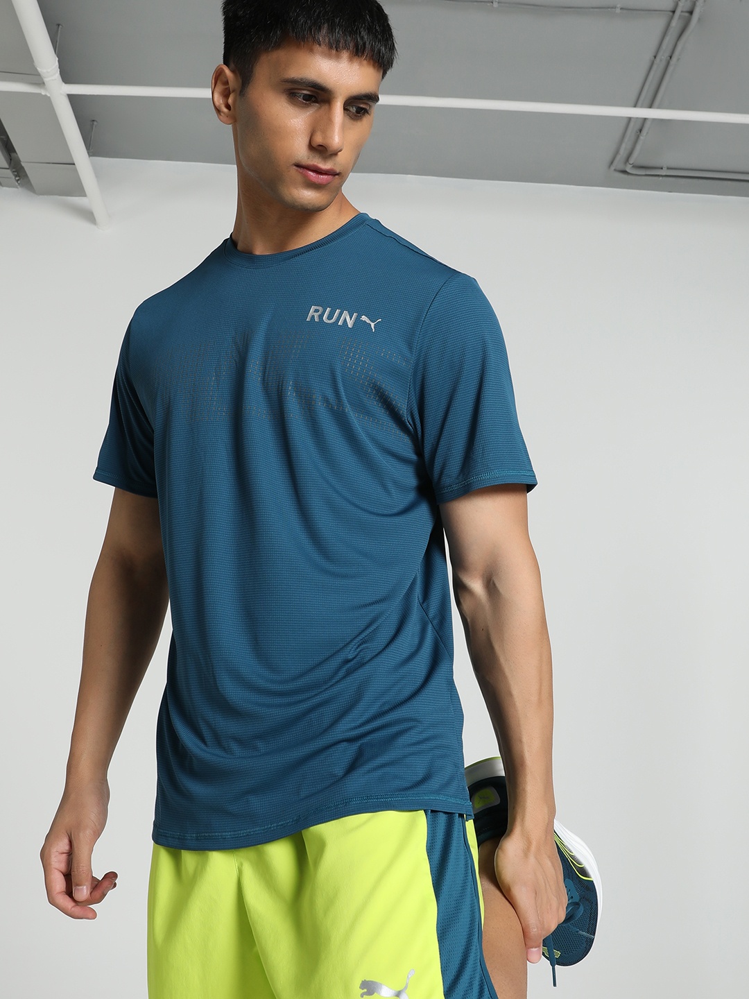 

Puma Run Favorite Running T-shirt, Teal