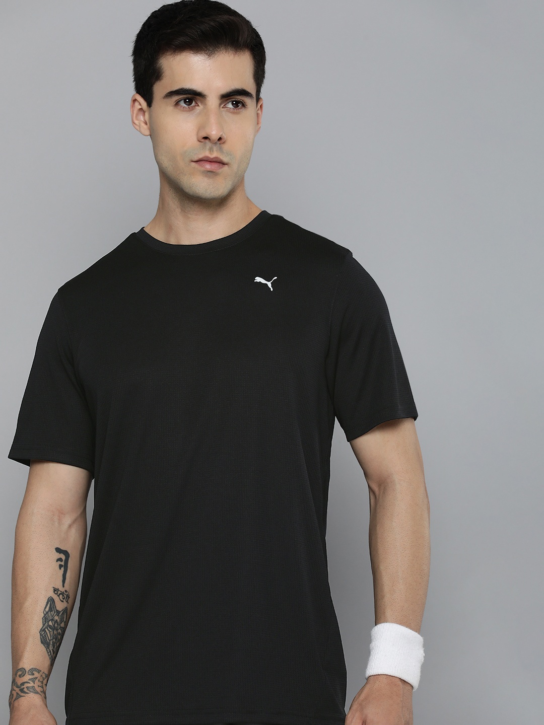 

Puma dryCELL Logo Training T-shirt, Black