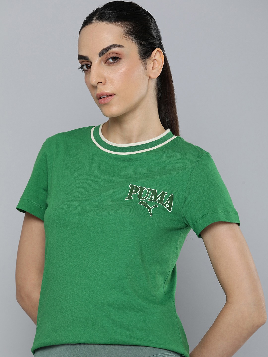 

Puma SQUAD Pure Cotton Outdoor T-shirt, Green