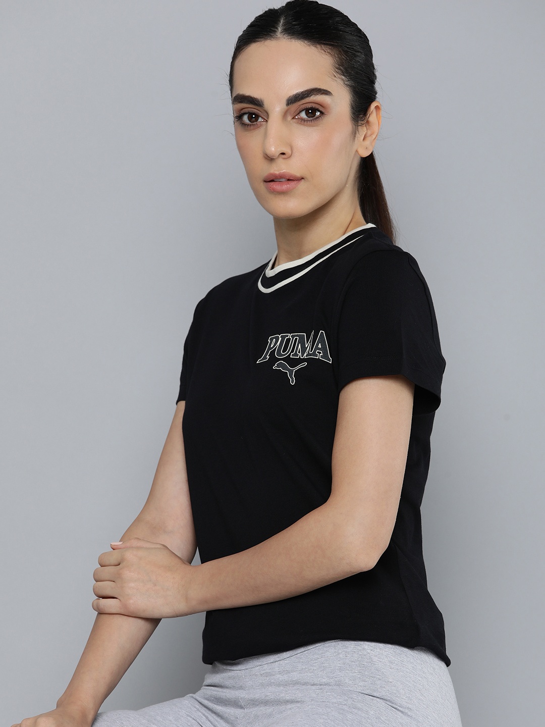 

Puma SQUAD Pure Cotton Outdoor T-shirt, Black