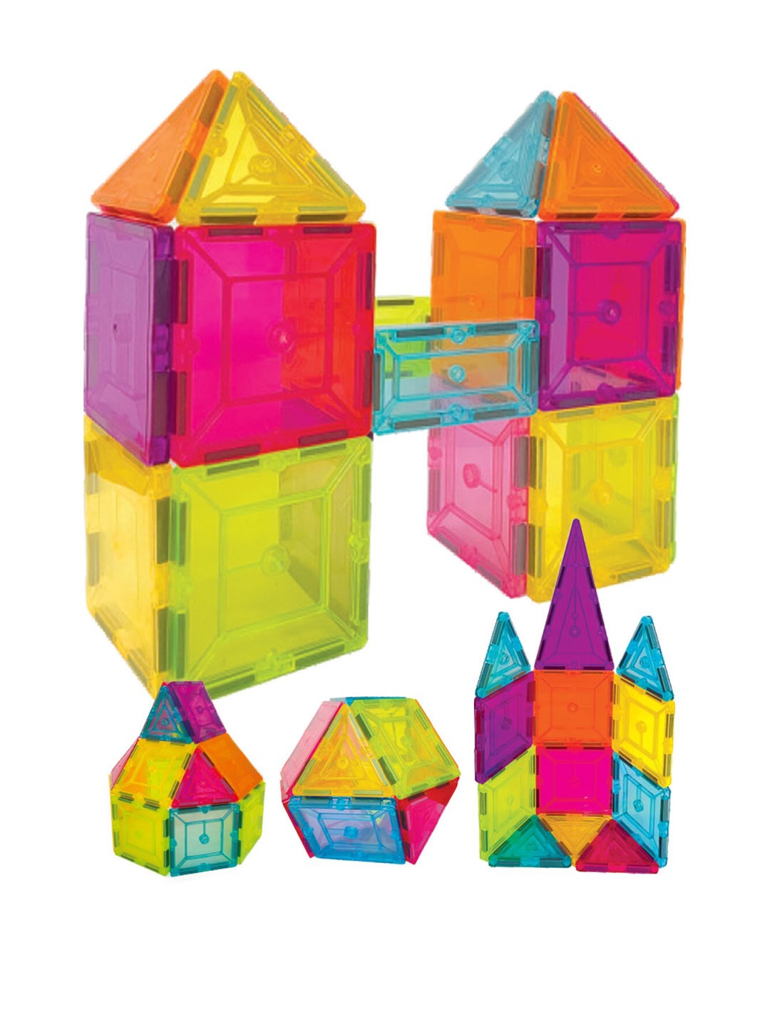 

WEMBLEY Kids 10 Pcs Magnetic Puzzles, Green