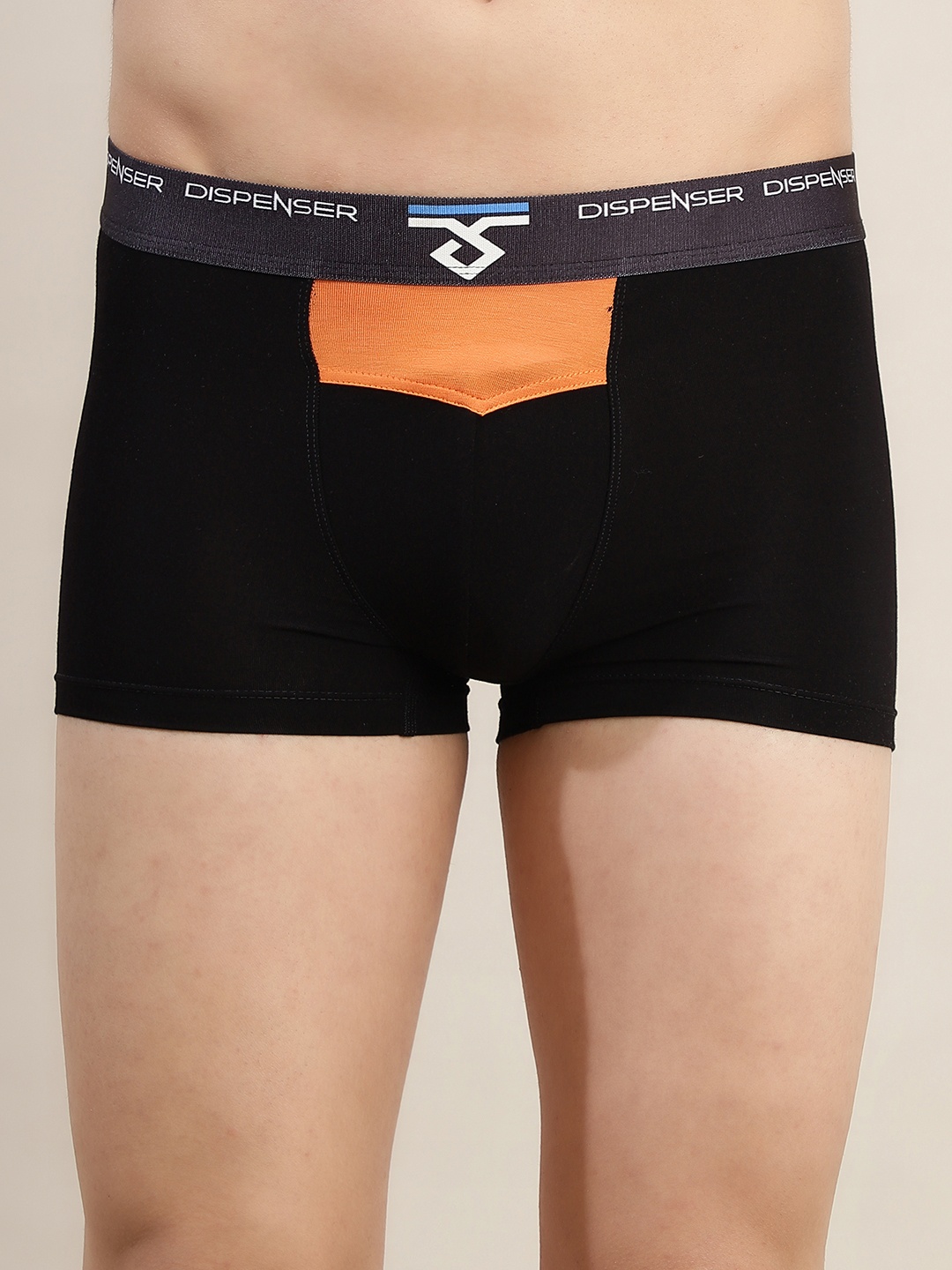 

DISPENSER Pack Of 2 Snug Fit Microfibre Trunks S3-Trunk-Black-M