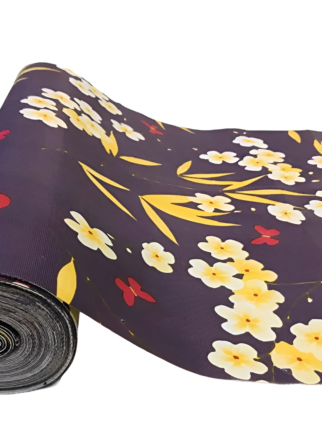 

Homerz Purple Floral Printed Wardrobe Shelf Liner