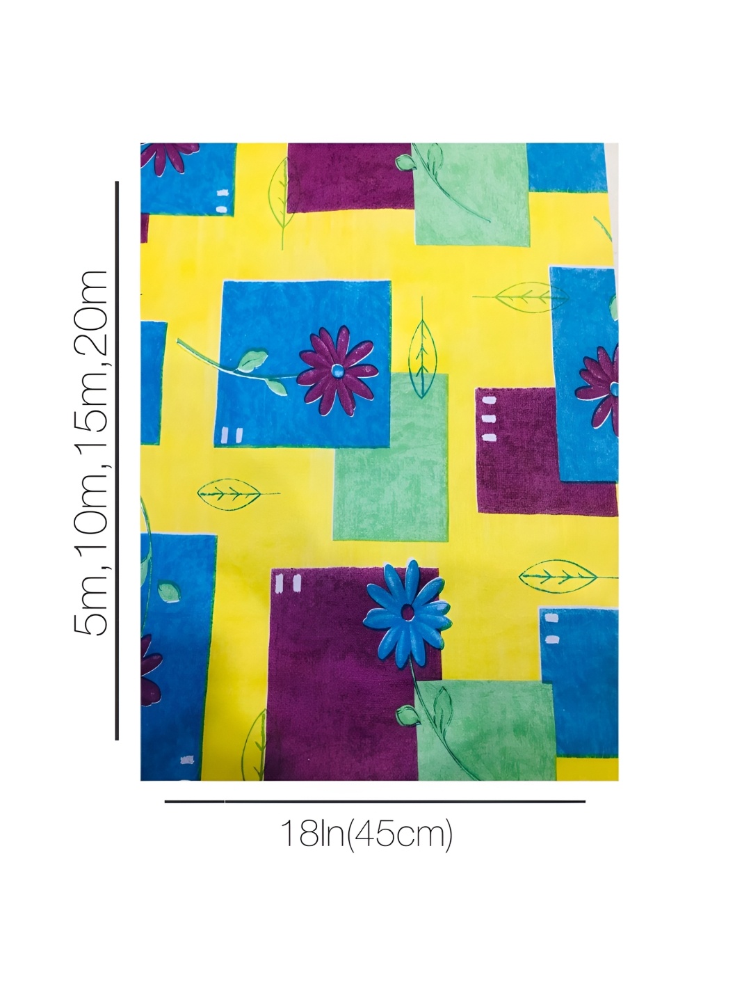 

Homerz Blue & Yellow Printed Regular Multi-Utility Organiser