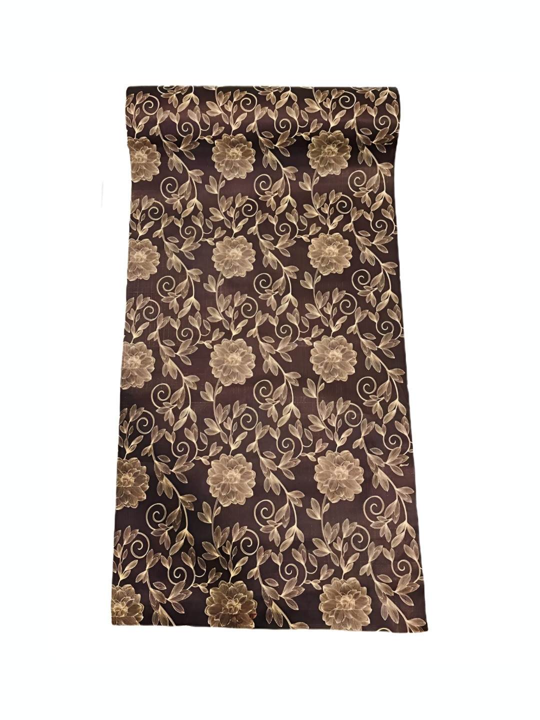 

Homerz Brown & Beige Floral Printed Anti-Slip Shelf Liner