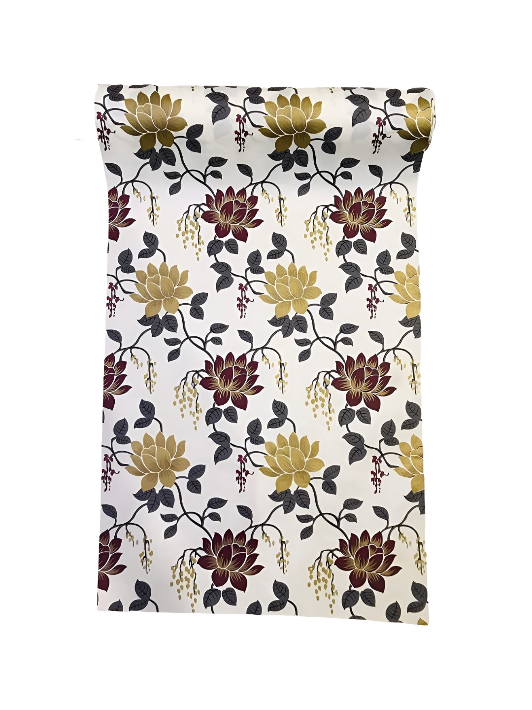 

Homerz White Printed Regular Shelf Liner