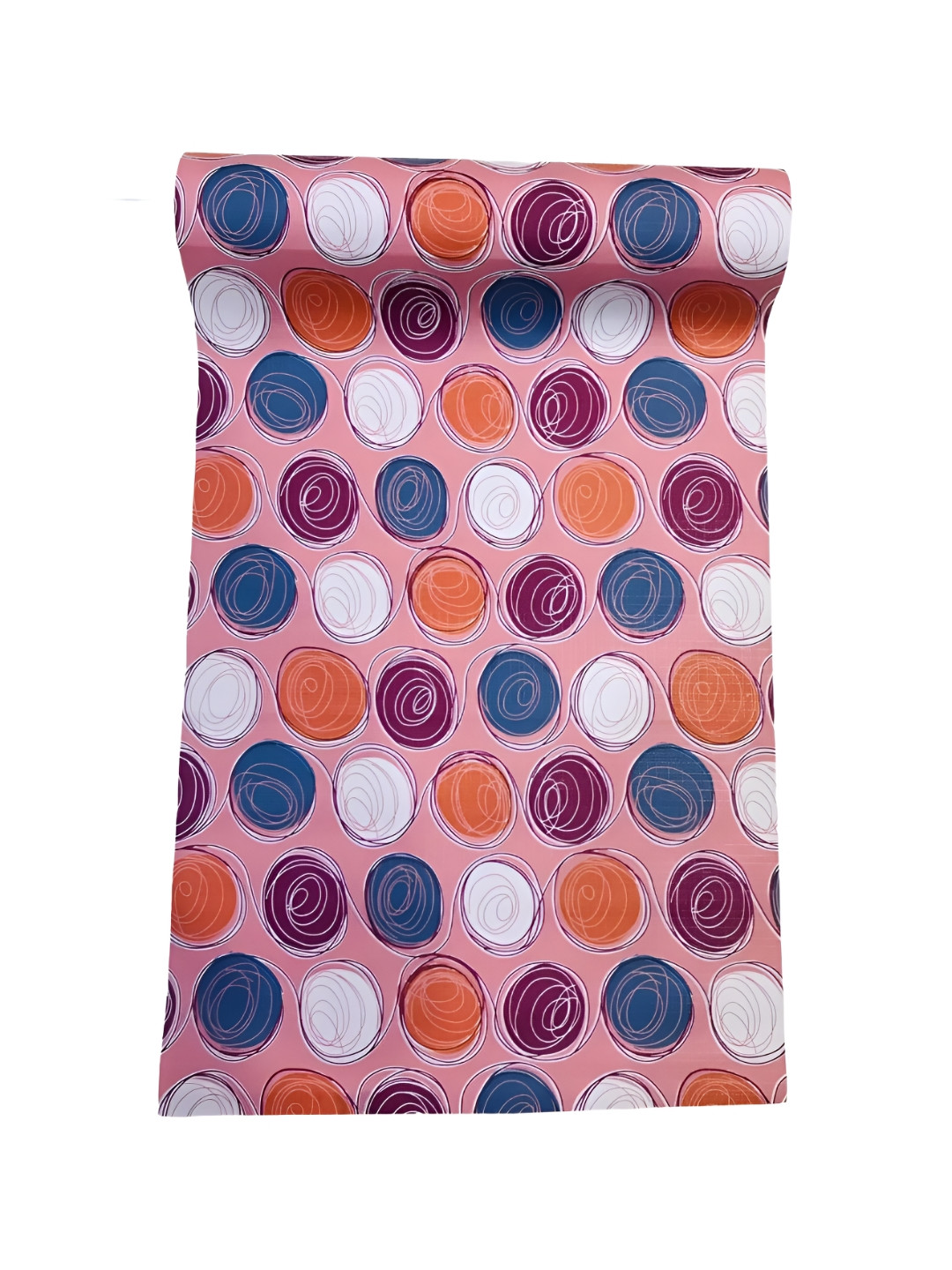 

Homerz Pink Printed Shelf Liner Organisers