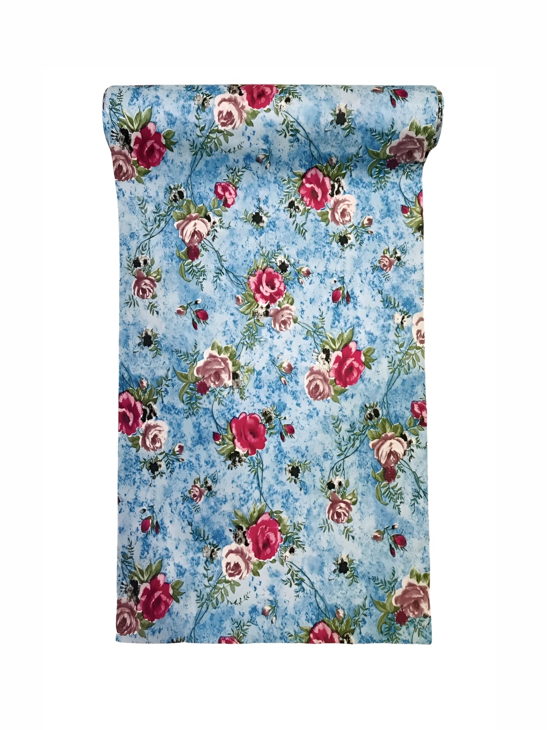 

Homerz Blue Floral Printed Anti Skip Shelf Liner Organiser