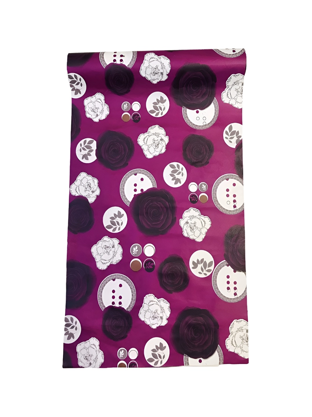 

Homerz Purple Printed Shelf Liner Organisers