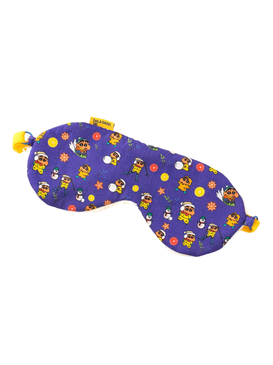 

Thela Gaadi Unisex Shinchan Printed Sleeping Eye Mask, Purple