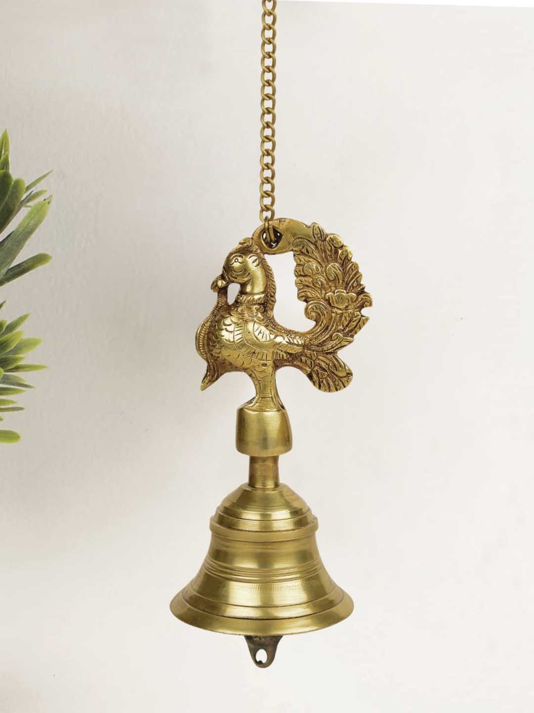 

StyleMyWay Gold-Toned Brass Antique Temple Bell