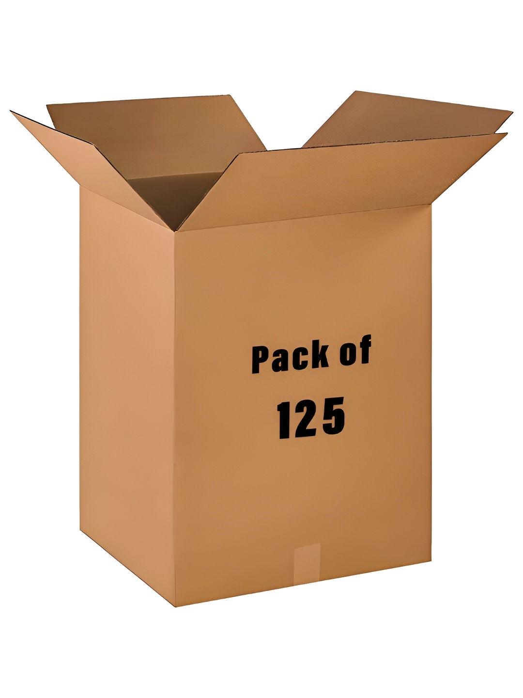 

Kuber Industries Brown 125 Pieces Corrugated Packing Storage Box