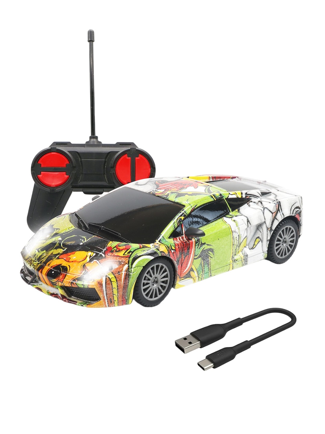 

WEMBLEY Kids Rechargeable Remote Control Car, Green