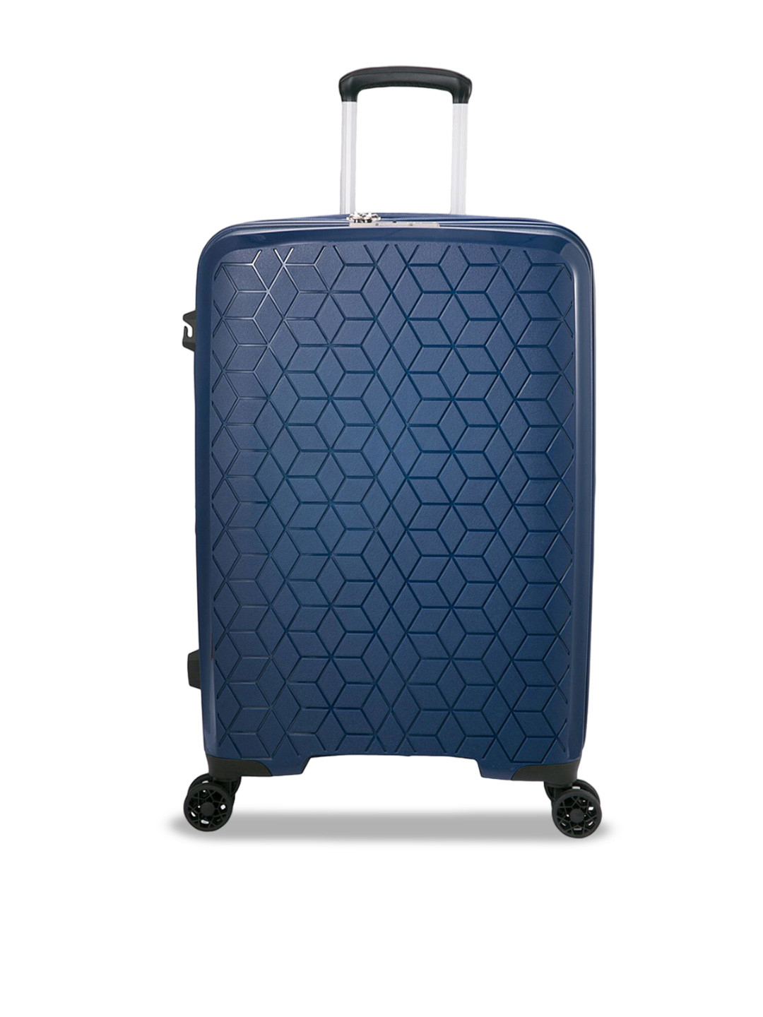 

VERAGE Diamond Textured Hard Sided Trolley Bag, Blue