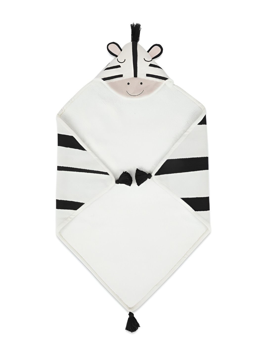 

haus & kinder Black & White Cartoon Characters Cotton Mild Winter Bed Blanket