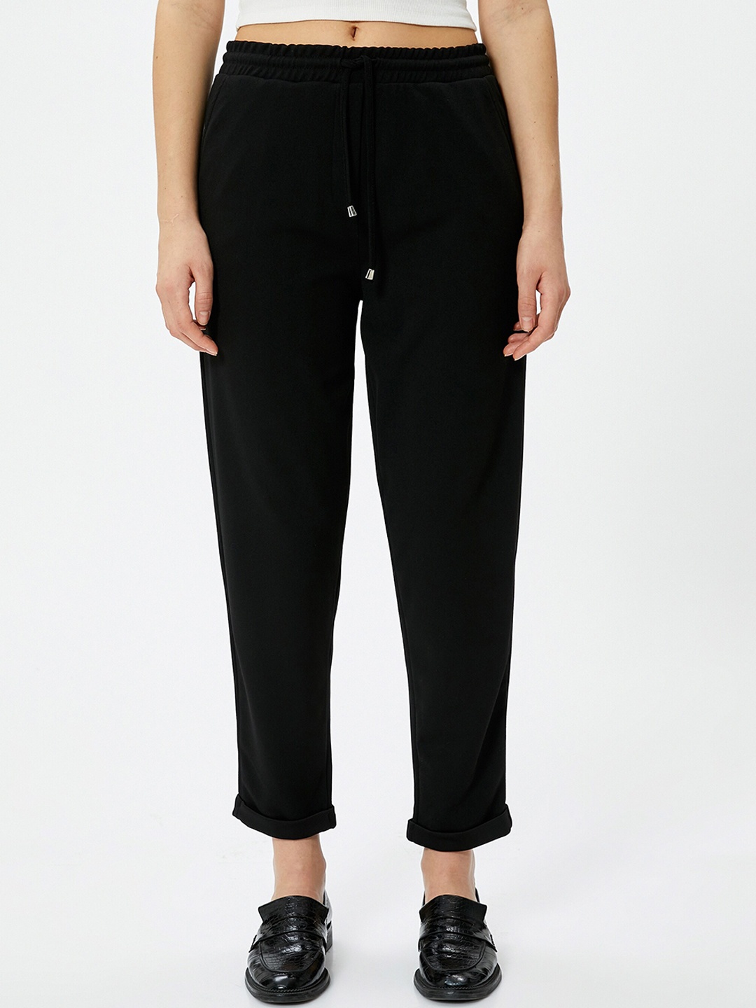 

Koton Women Trousers, Black
