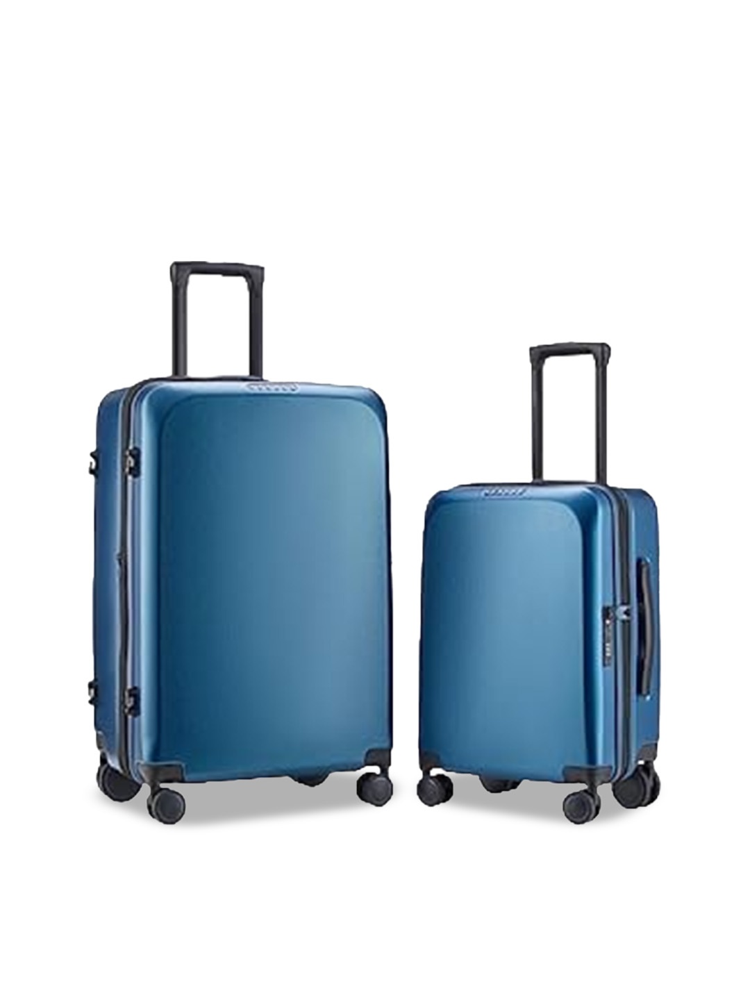 

VERAGE Freeland Set Of 2 Lightweight Hard Sided Trolley Bag, Blue