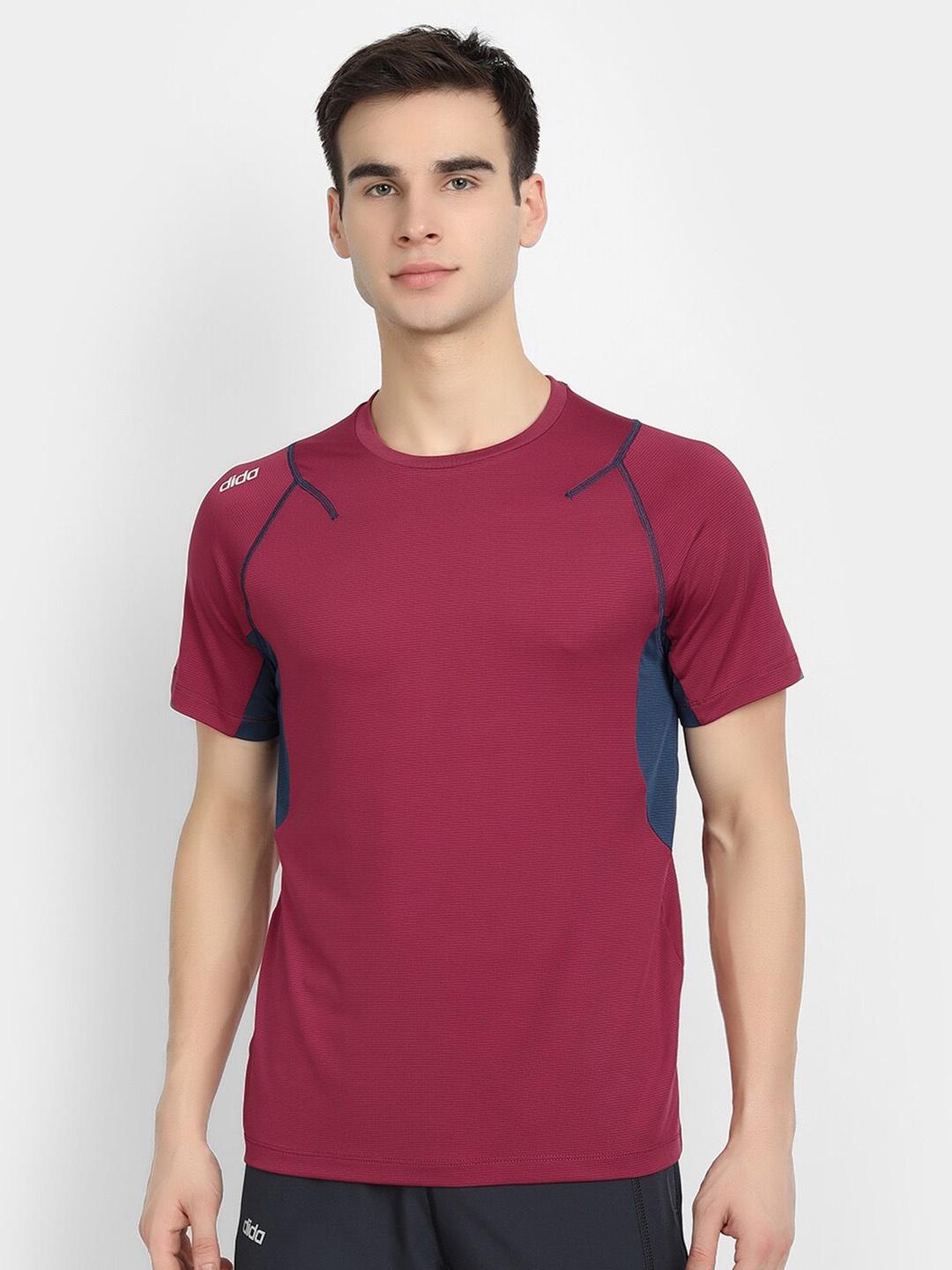 

DIDA Men Dri-FIT Pockets T-shirt, Red