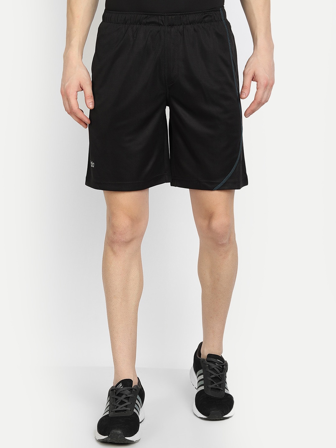 

DIDA Men Lightweight Quick Dry Stretchable Sports Shorts, Black