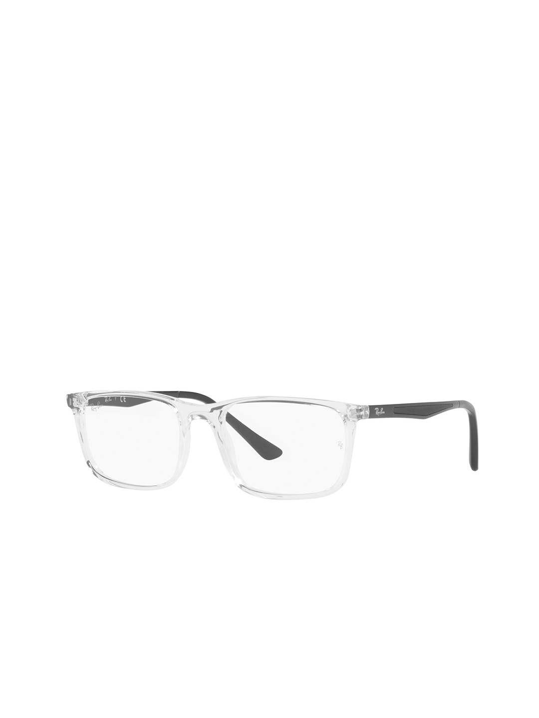 

Ray-Ban Men Rectangle Clear Frames - 0RX7170I594353, Transparent