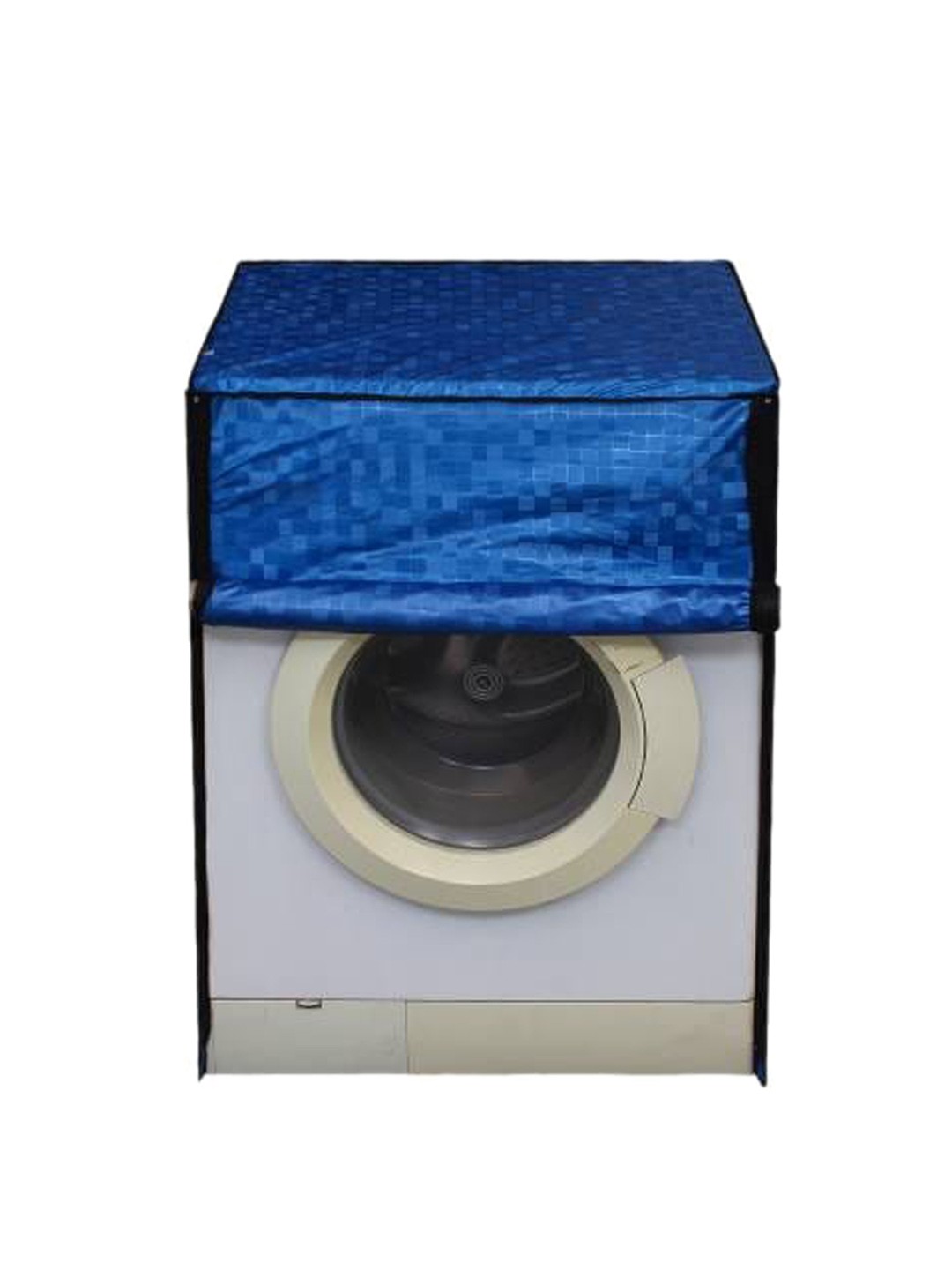 

Dakshya Industries Blue Printed Washing Machine Cover