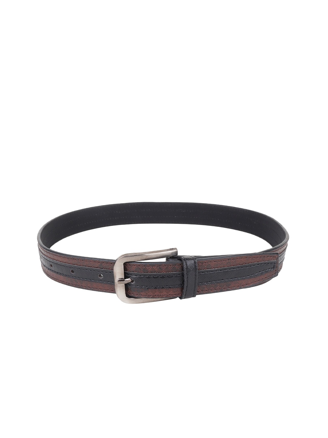 

Zacharias Boys Textured Slim Belt, Black