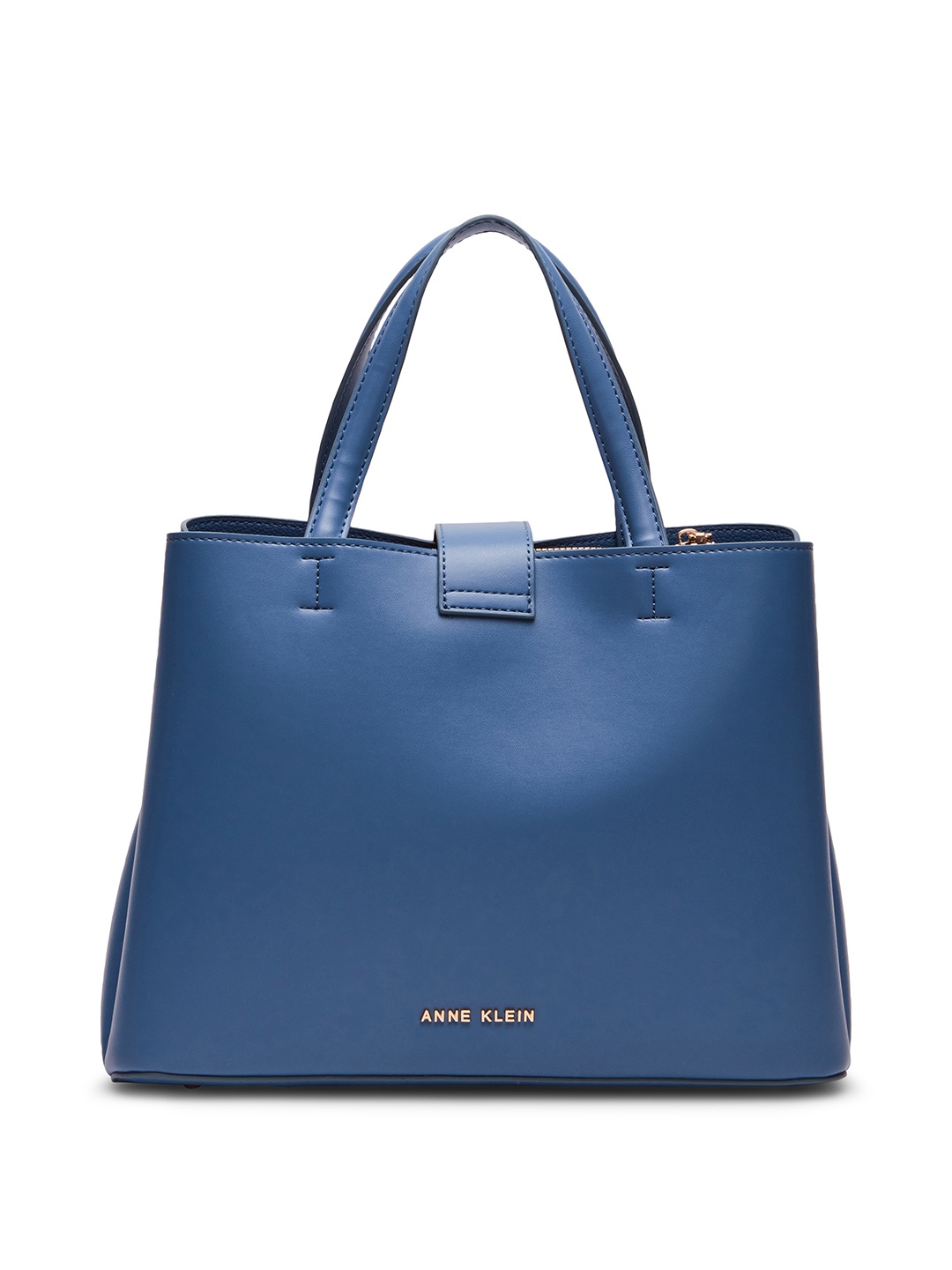 

ANNE KLEIN Structured Handheld Bag, Blue