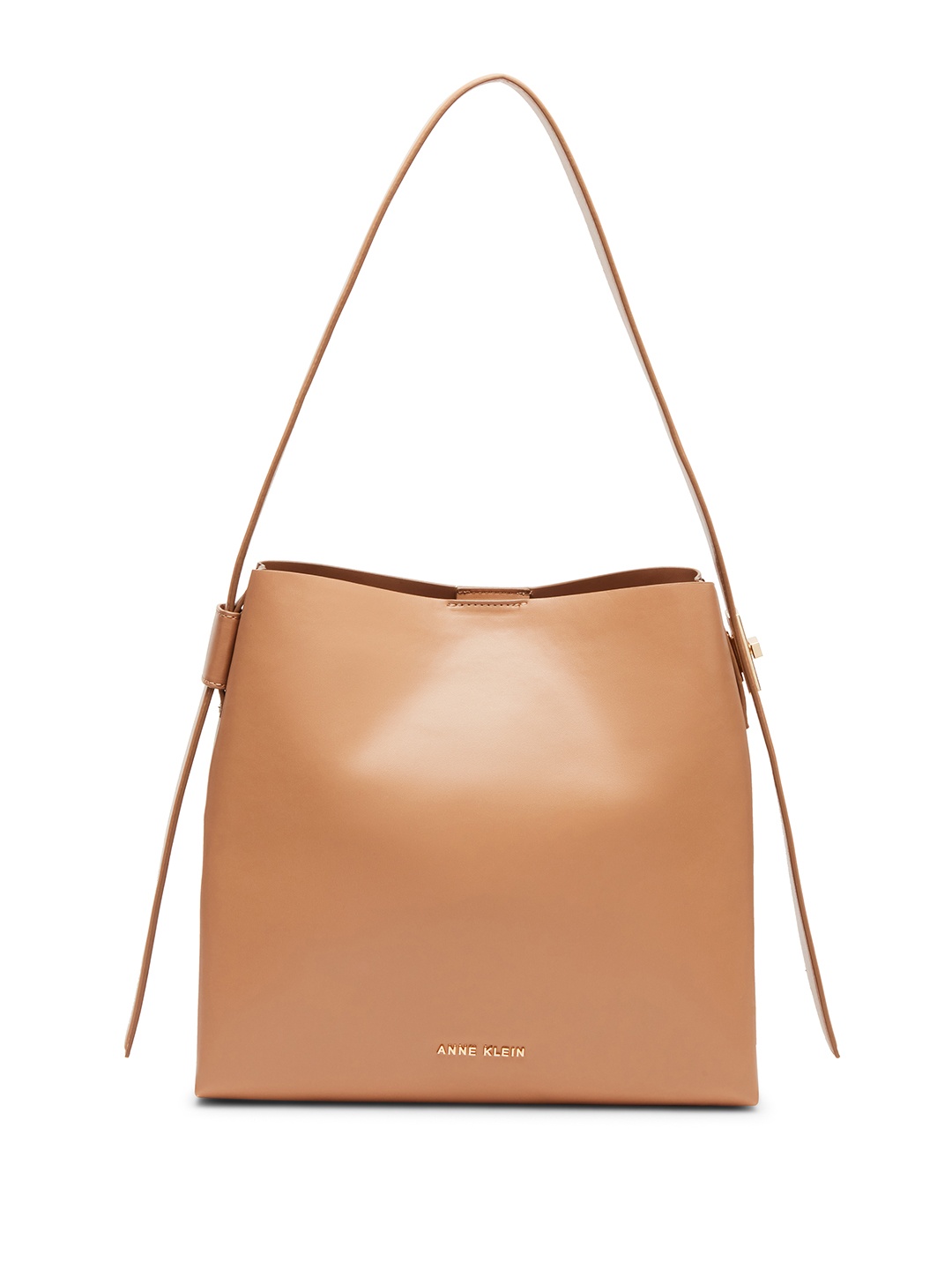 

ANNE KLEIN Structured Shoulder Bag, Nude