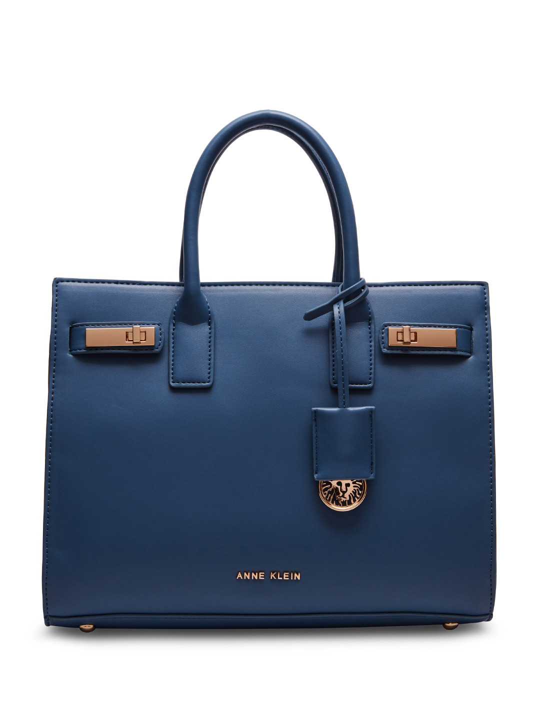 

ANNE KLEIN Structured Handheld Bag, Blue