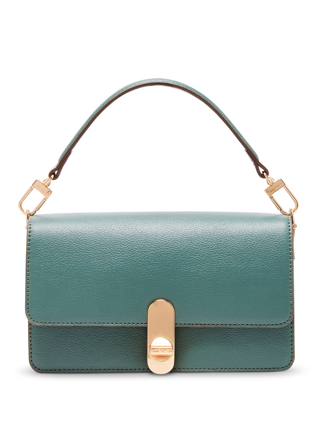 

ANNE KLEIN Structured Handheld Bag, Green