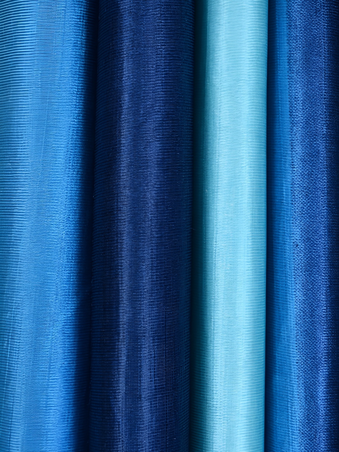 

Galaxy Home Decor Blue Floral Room Darkening Window Curtain