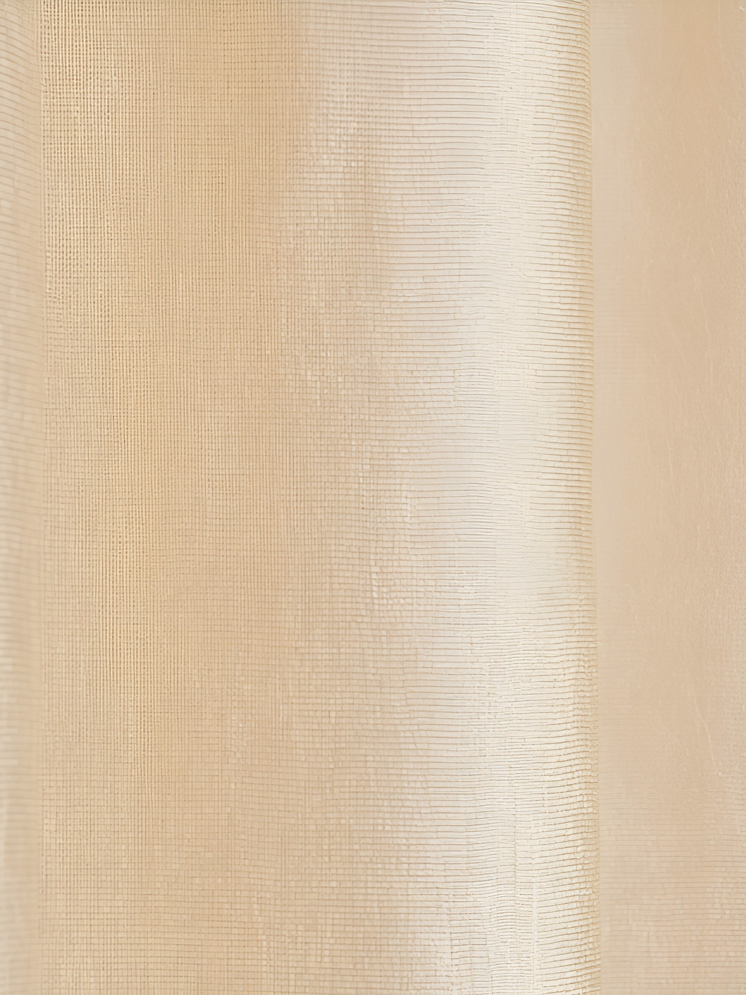 

Galaxy Home Decor Cream-Coloured Set of 3 Floral Room Darkening Long Door Curtain