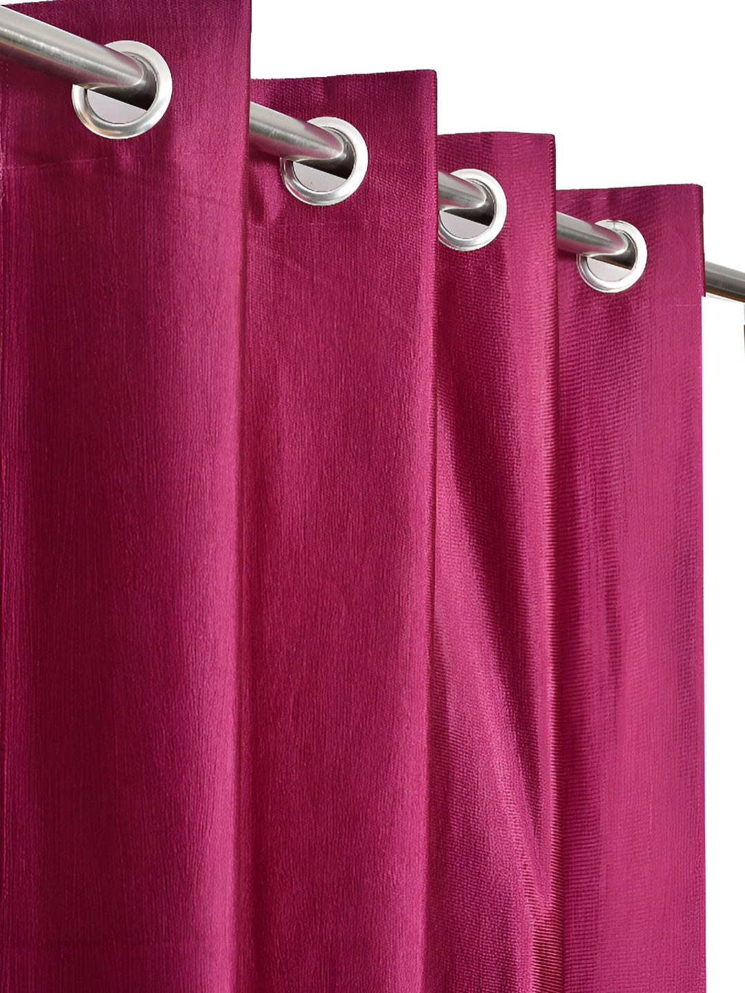 

Galaxy Home Decor Burgundy Floral Room Darkening Long Door Curtain