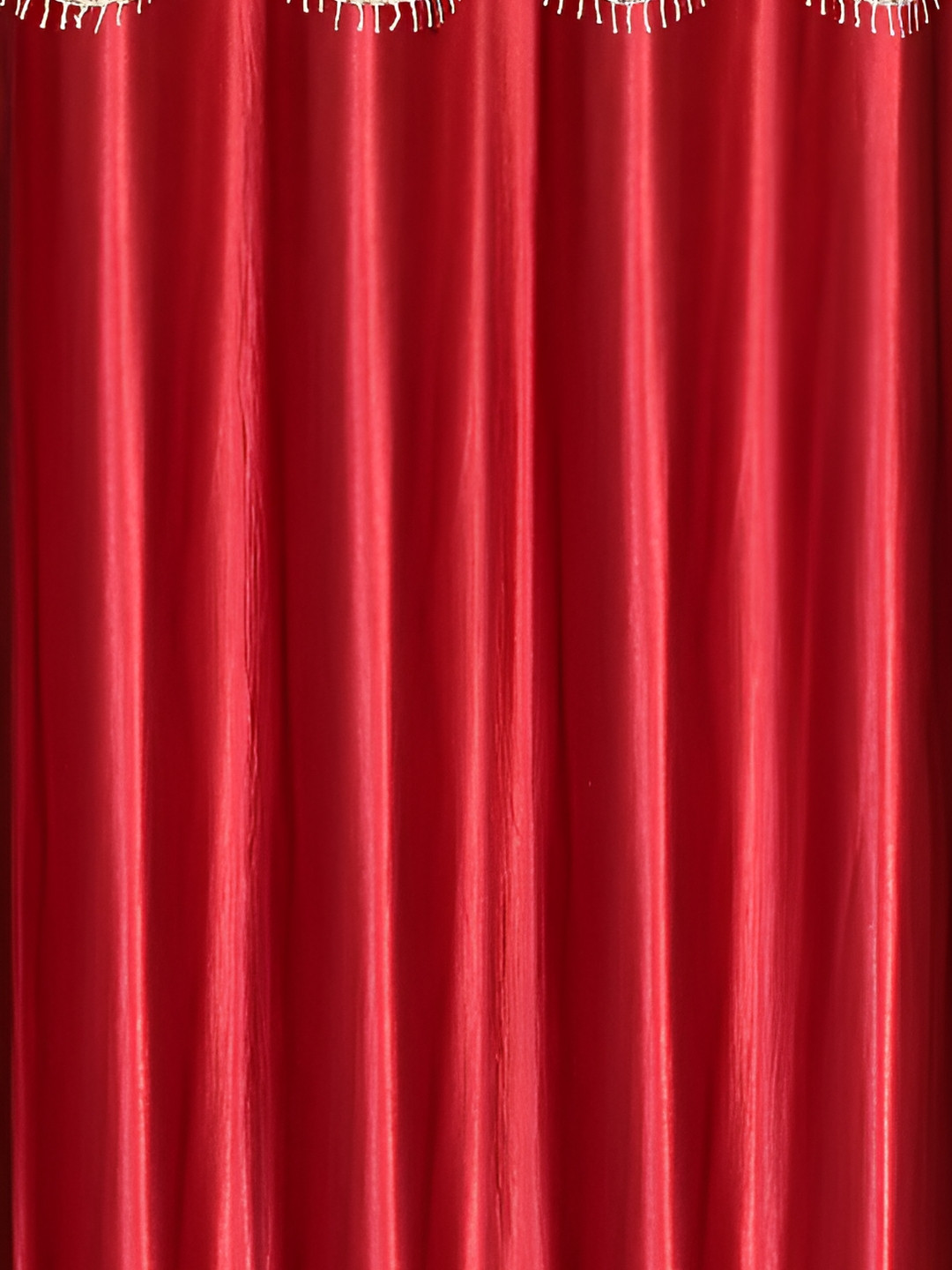 

Galaxy Home Decor Maroon Set of 2 Floral Room Darkening Long Door Curtain