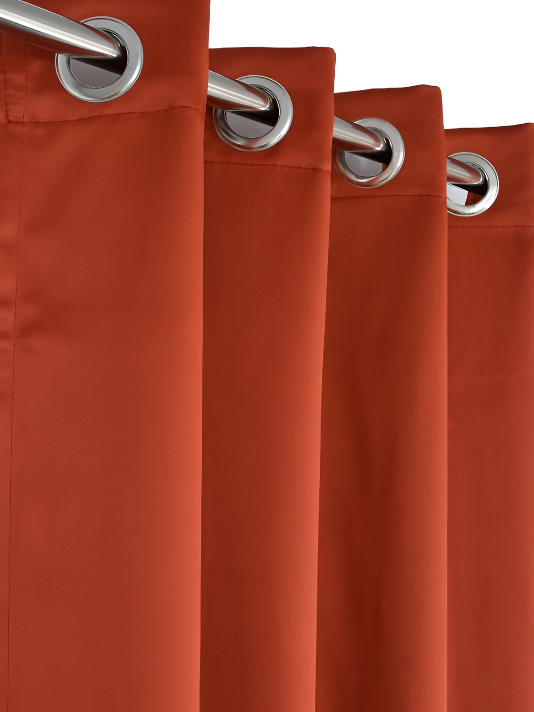 

Galaxy Home Decor Rust Floral Room Darkening Long Door Curtain