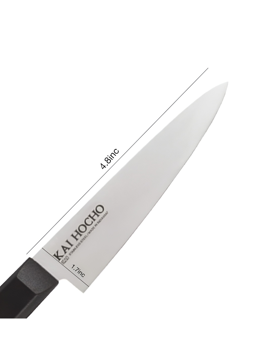 

KAI Hocho Black Stainless Steel Knife