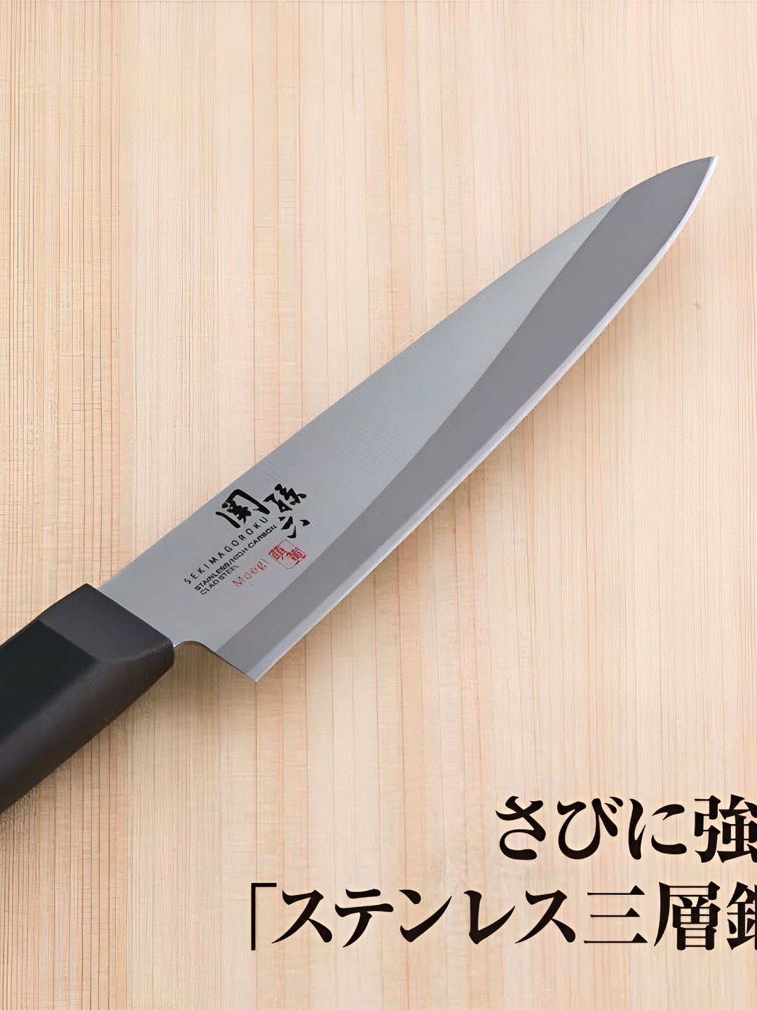 

KAI Kai Stainless Steel Chopper 6.69 Inch, Black