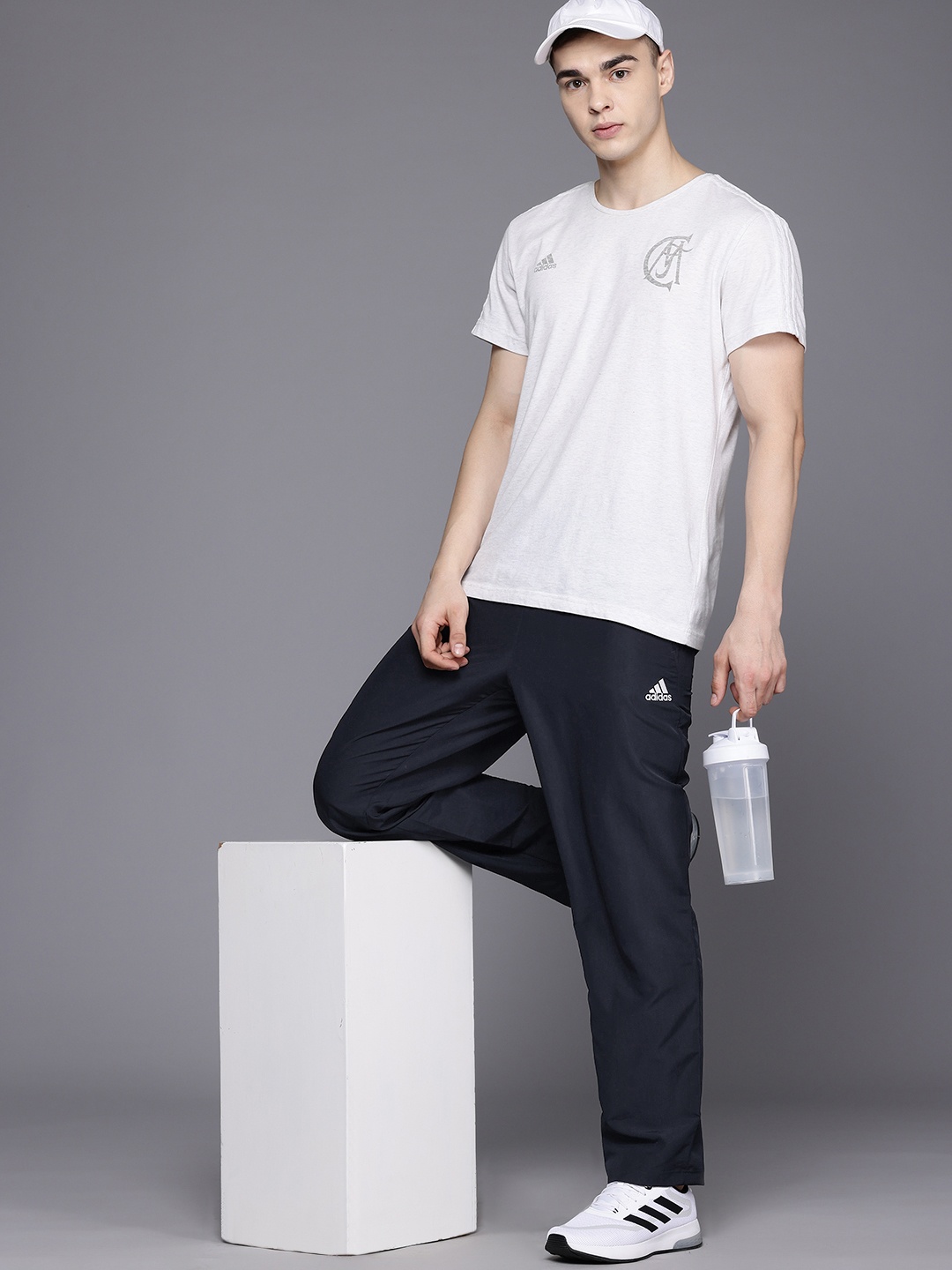 

ADIDAS Men Stanford Track Pants, Navy blue