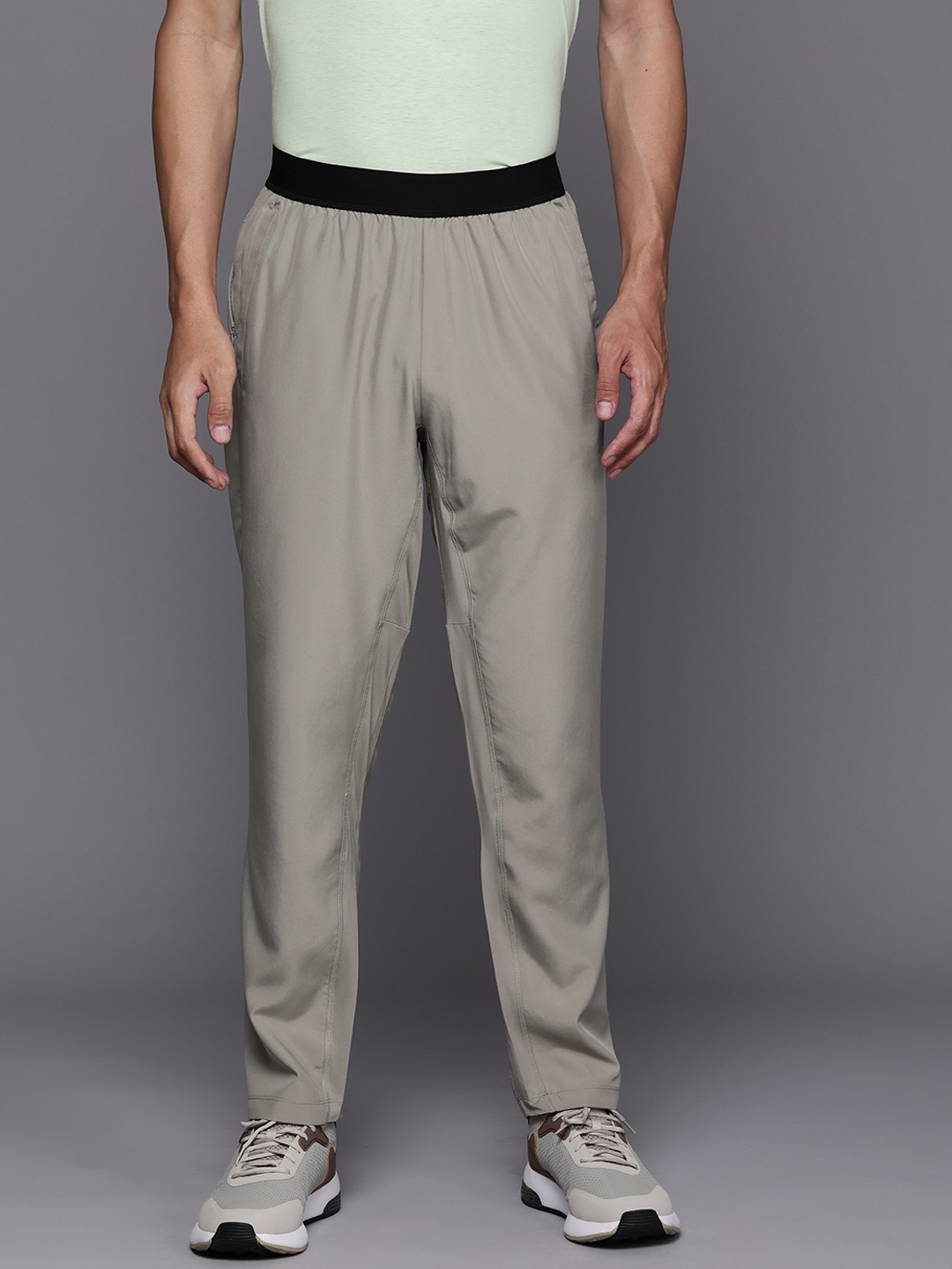 

ADIDAS Men Train Essential Seasonal Woven Training Track Pants, Taupe