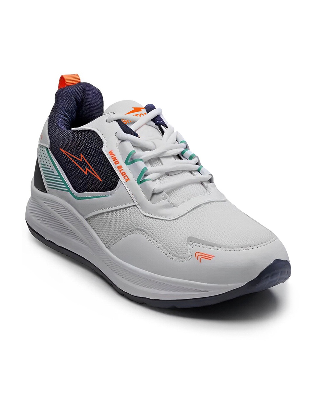 

Bruton Men Lightweight Sports Shoes, White