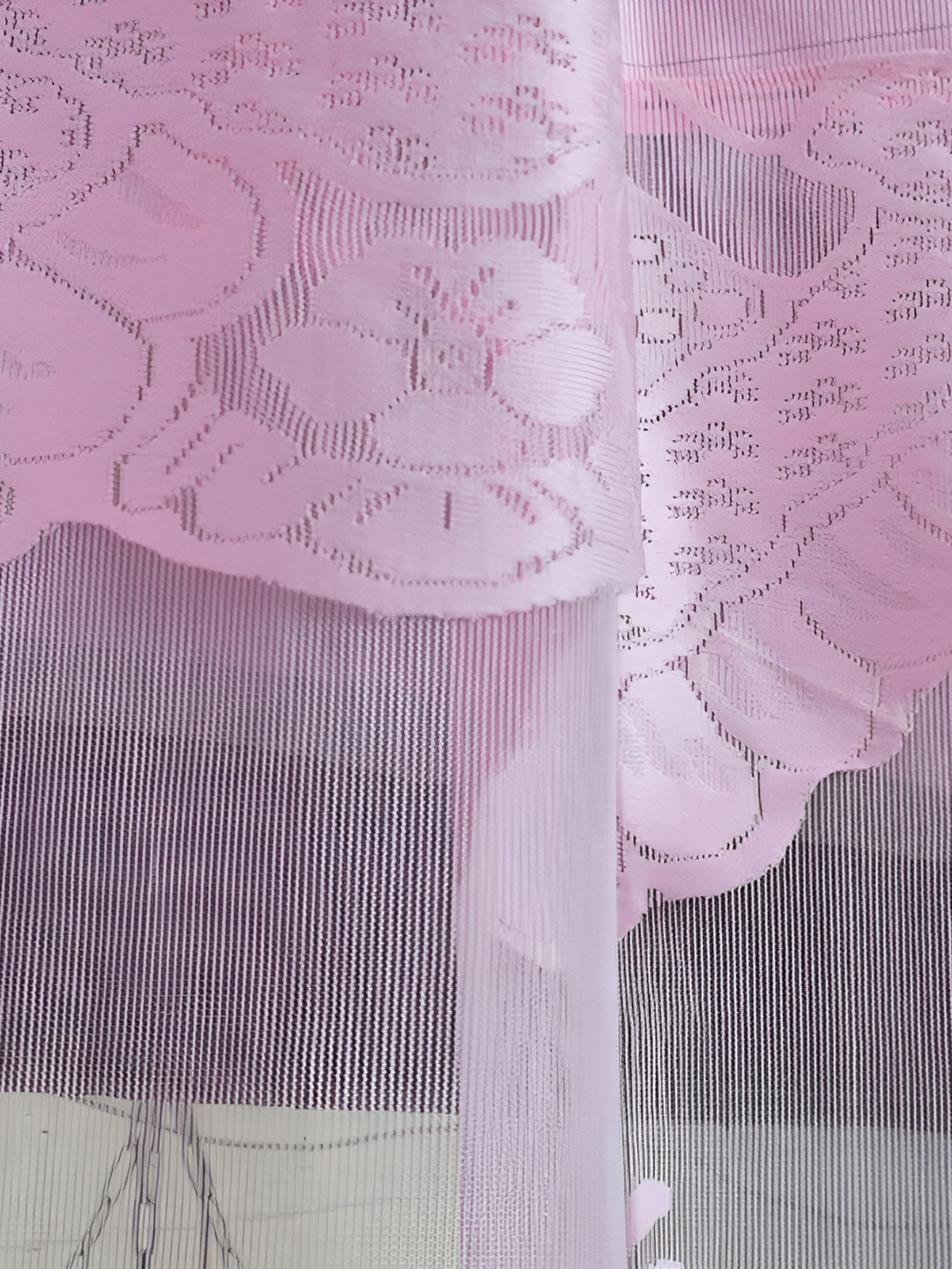 

Galaxy Home Decor Pink Set of 2 Floral Room Darkening Window Curtain