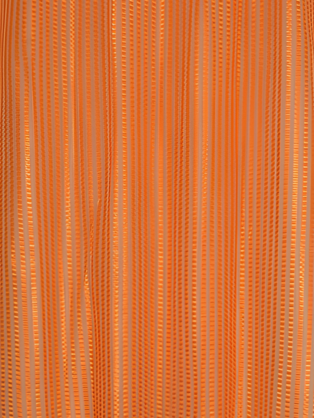 

Galaxy Home Decor Orange Floral Room Darkening Long Door Curtain
