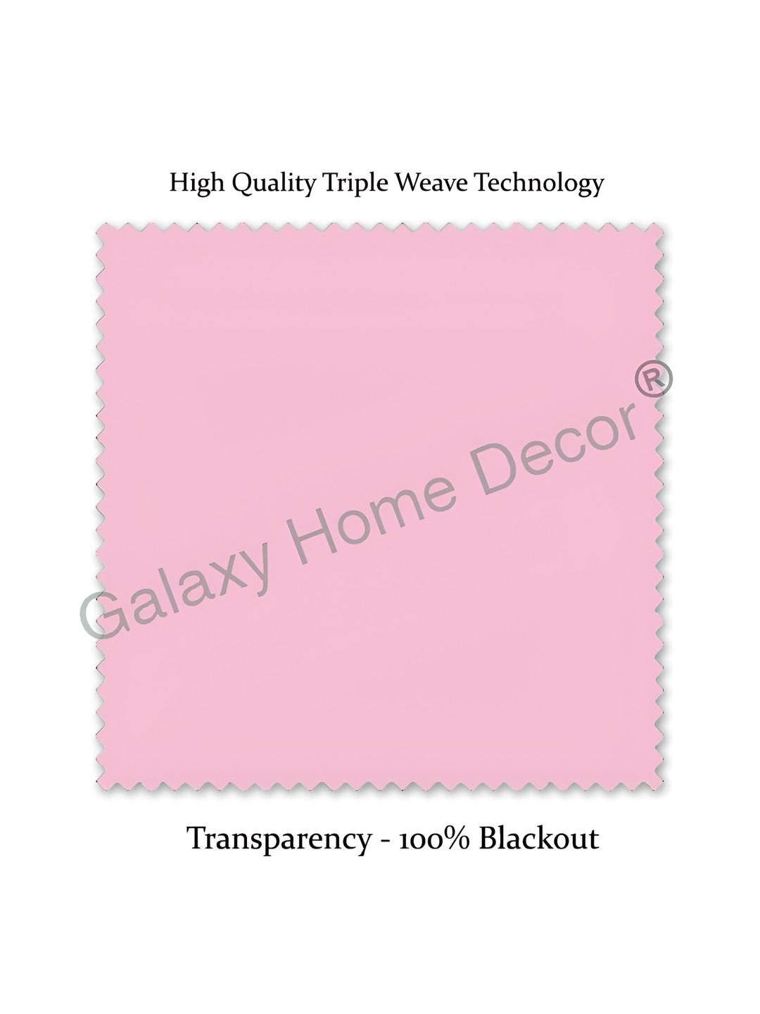 

Galaxy Home Decor Pink Set of 2 Floral Room Darkening Long Door Curtain