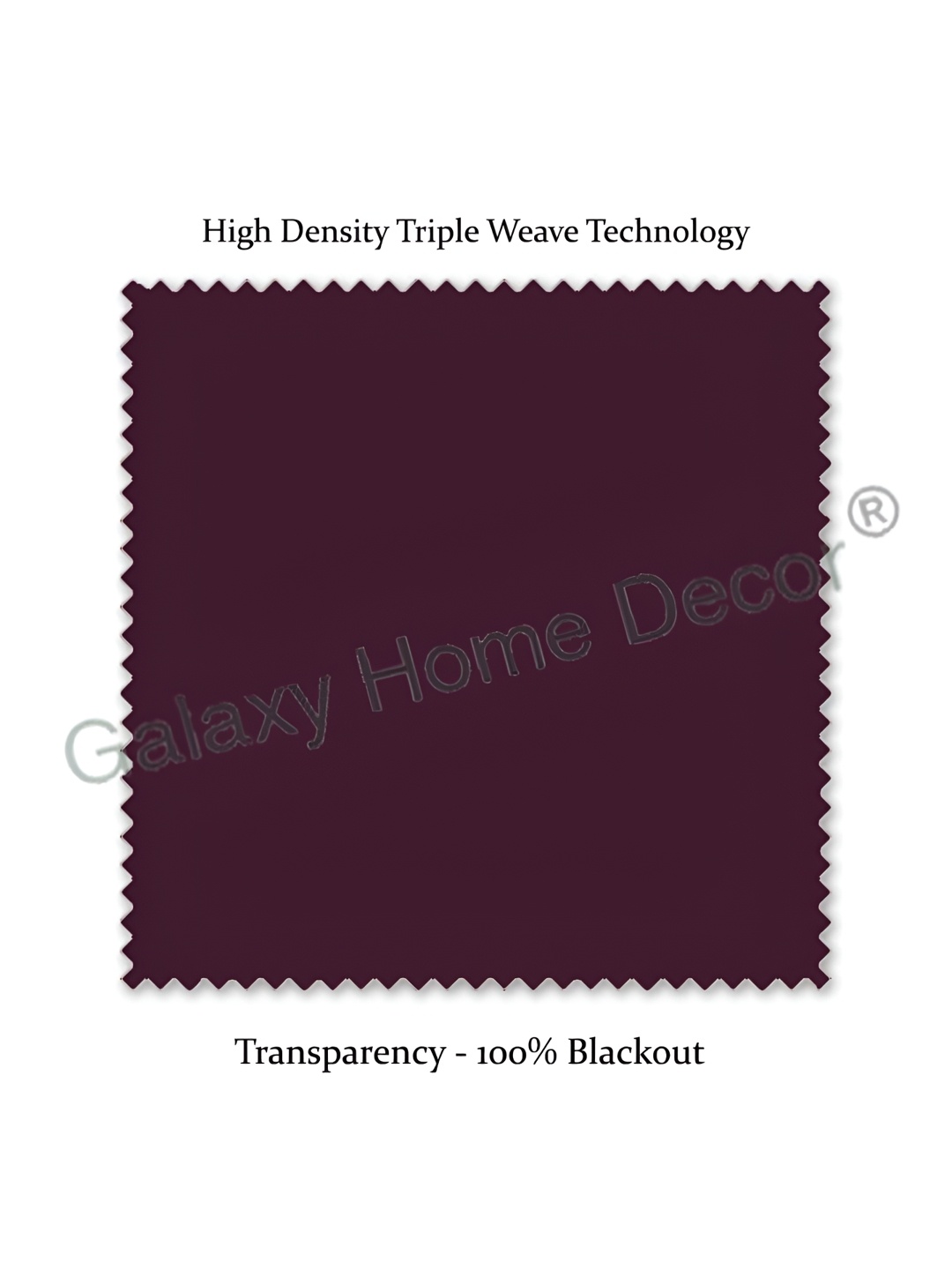 

Galaxy Home Decor Burgundy Floral Room Darkening Door Curtain