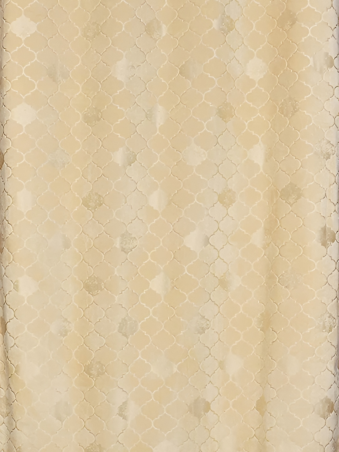 

Galaxy Home Decor Cream-Coloured Floral Room Darkening Long Door Curtain