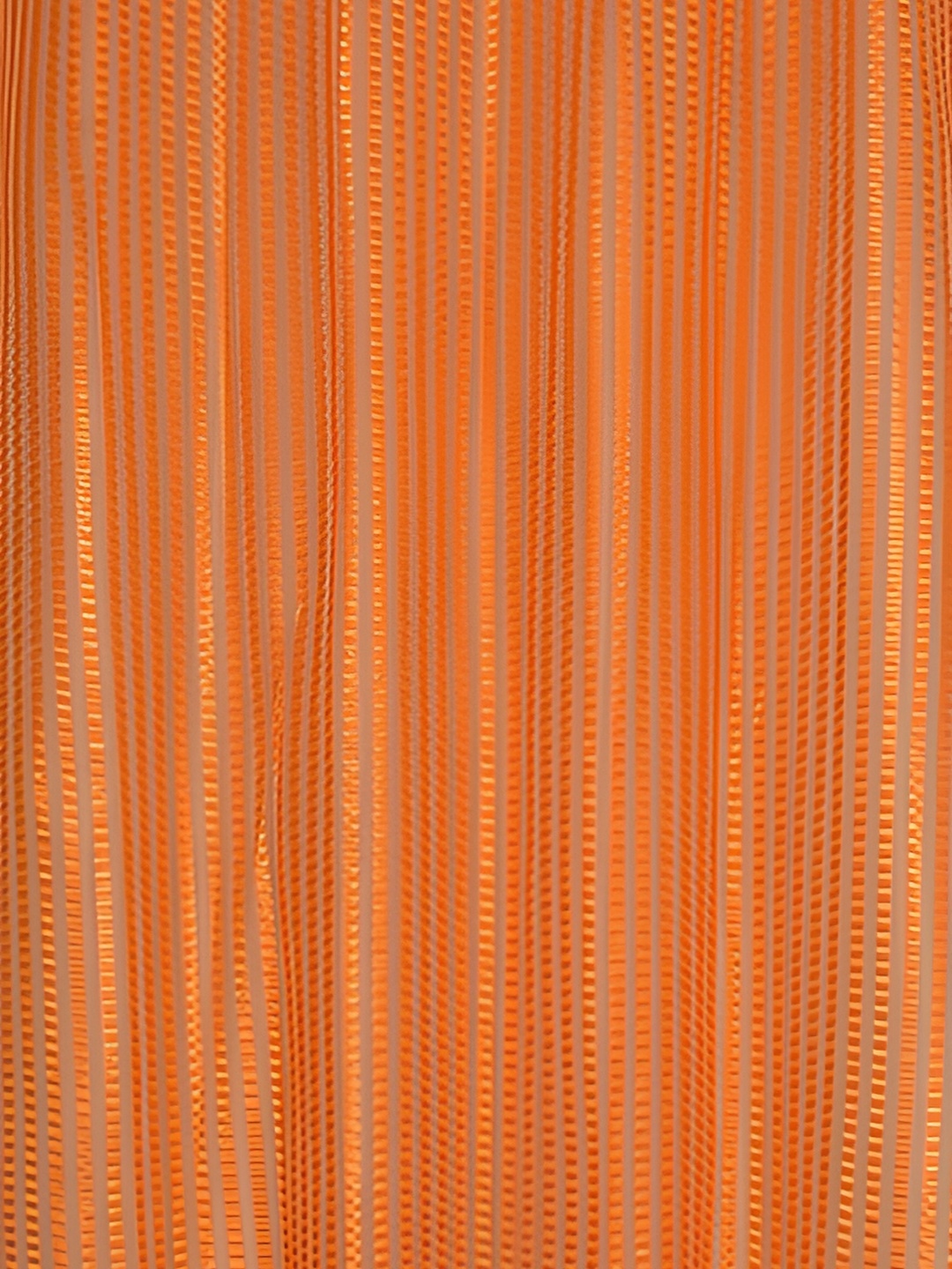 

Galaxy Home Decor Orange Set of 2 Floral Room Darkening Long Door Curtain