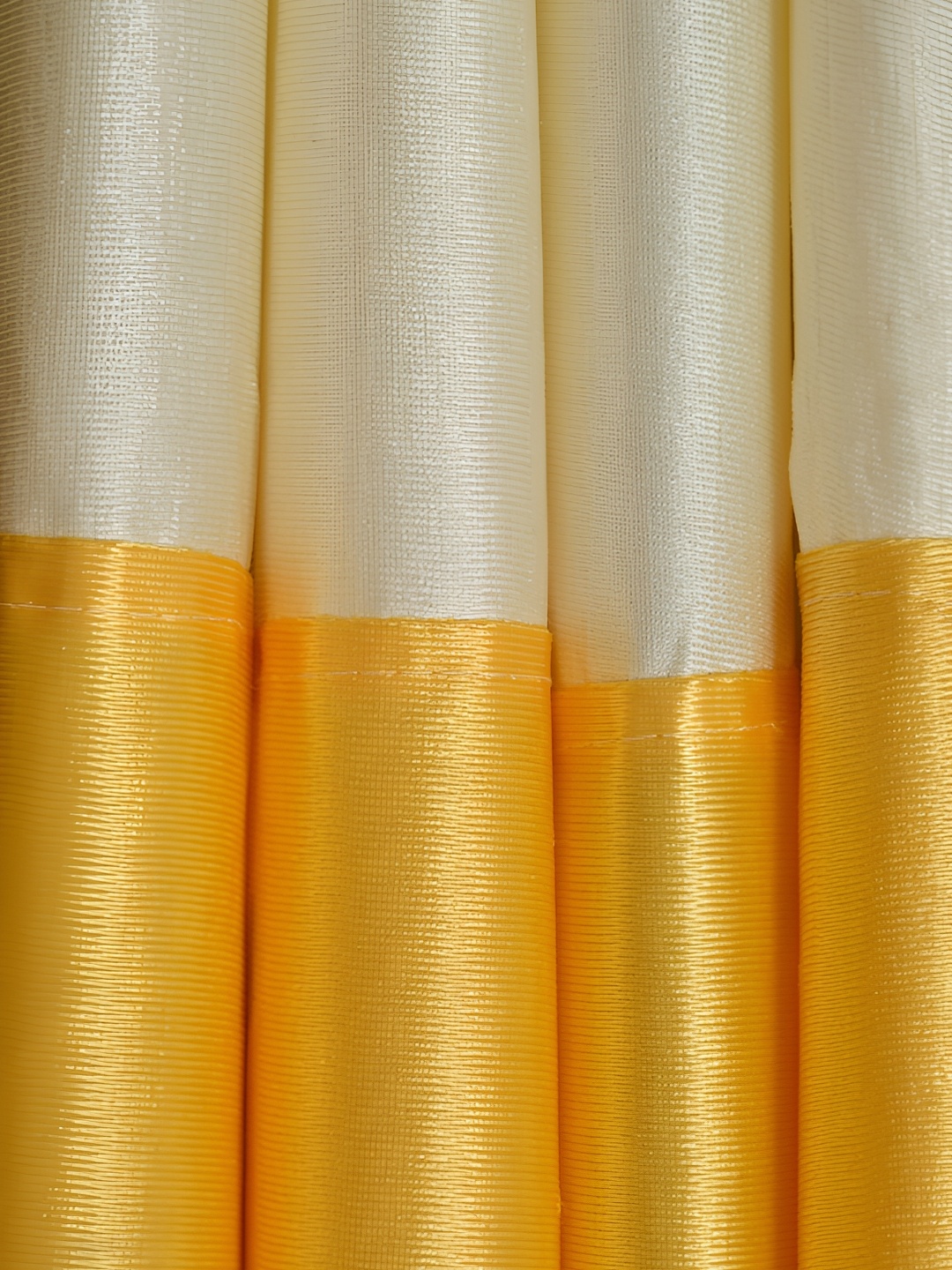 

Galaxy Home Decor Yellow Floral Room Darkening Window Curtain